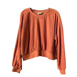 Universal Thread Burnt Orange Crew Neck Sweater Size XL